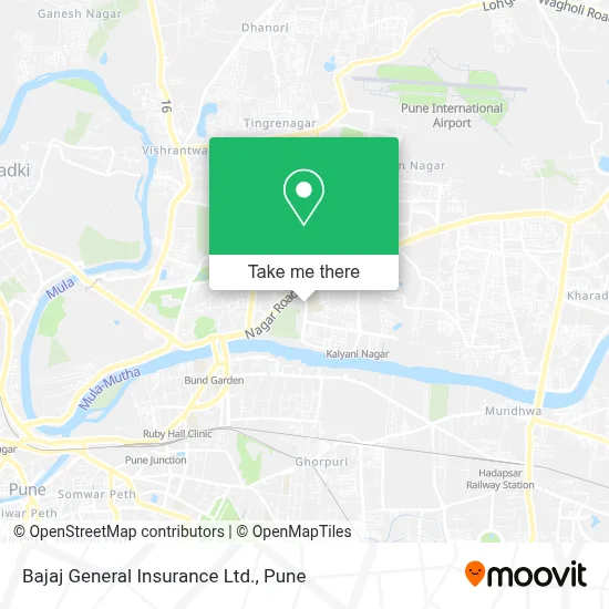 Bajaj General Insurance Ltd. map