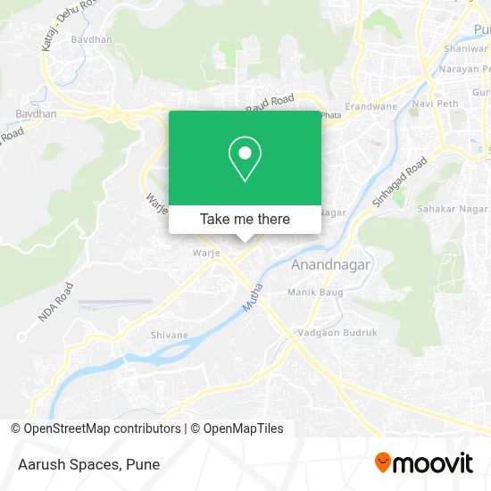 Aarush Spaces map