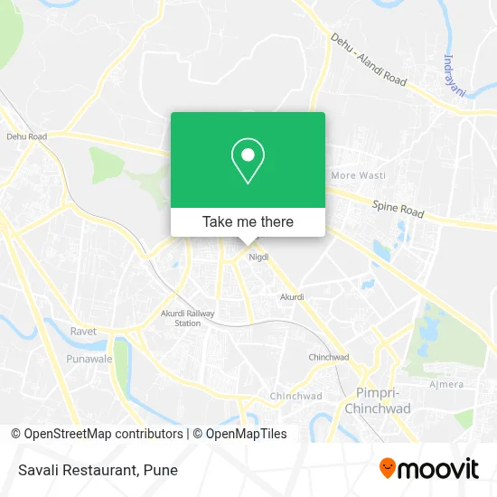 Savali Restaurant map