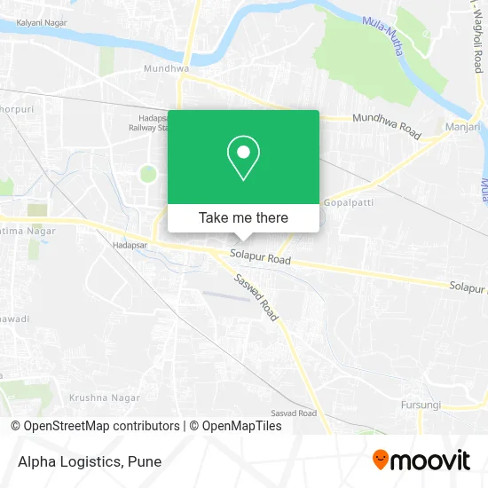 Alpha Logistics map