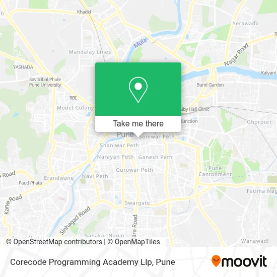 Corecode Programming Academy Llp map