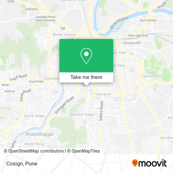 Cosign map