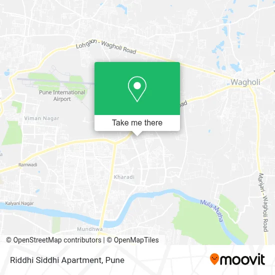 Riddhi Siddhi Apartment map
