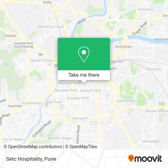 Setc Hospitality map