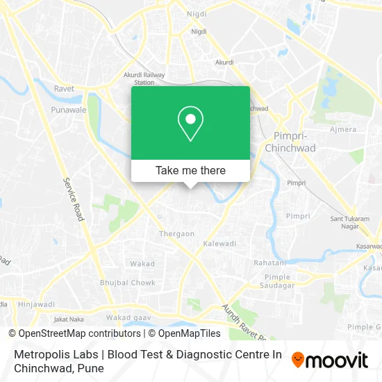Metropolis Labs | Blood Test & Diagnostic Centre In Chinchwad map