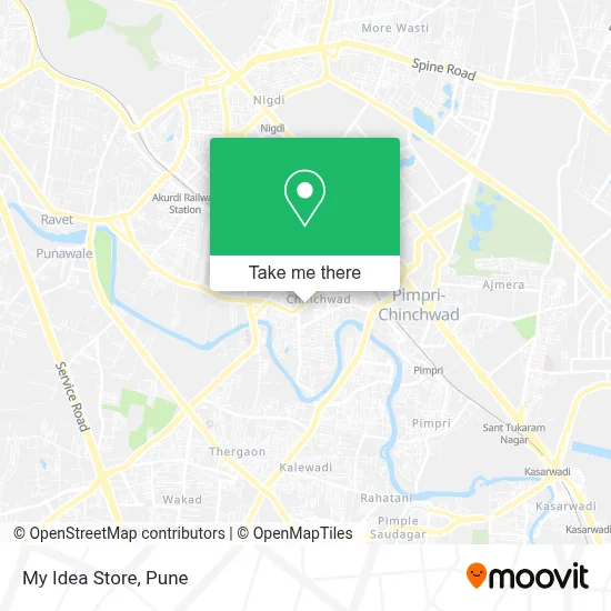 My Idea Store map