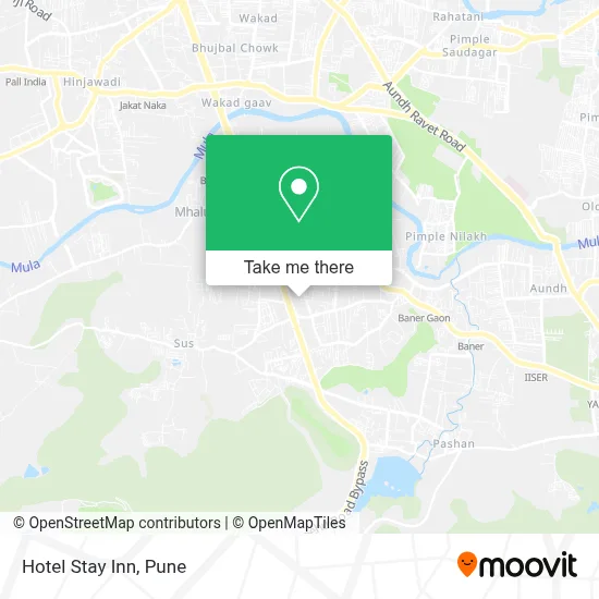 Hotel Stay Inn map