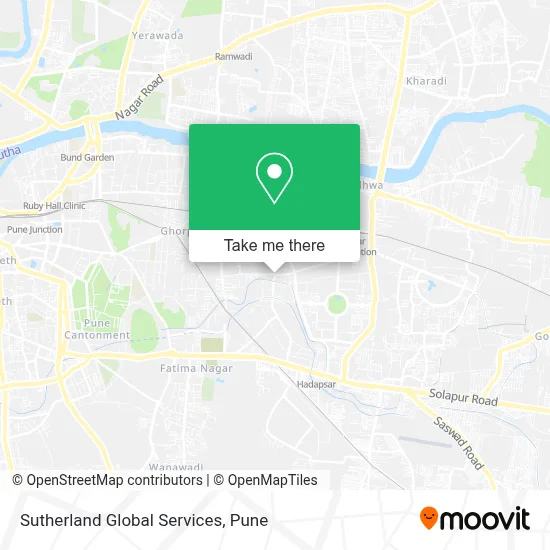 Sutherland Global Services map
