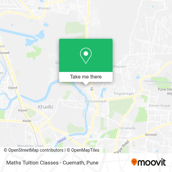Maths Tuition Classes - Cuemath map