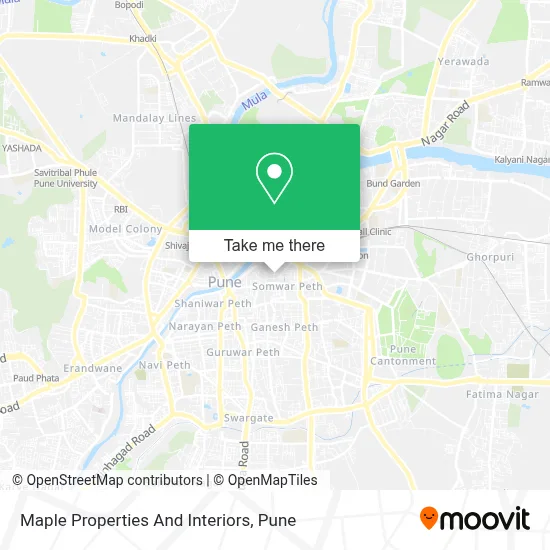 Maple Properties And Interiors map