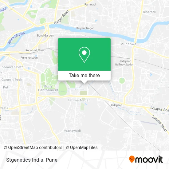 Stgenetics India map