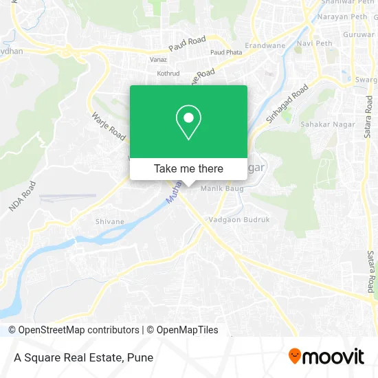 A Square Real Estate map