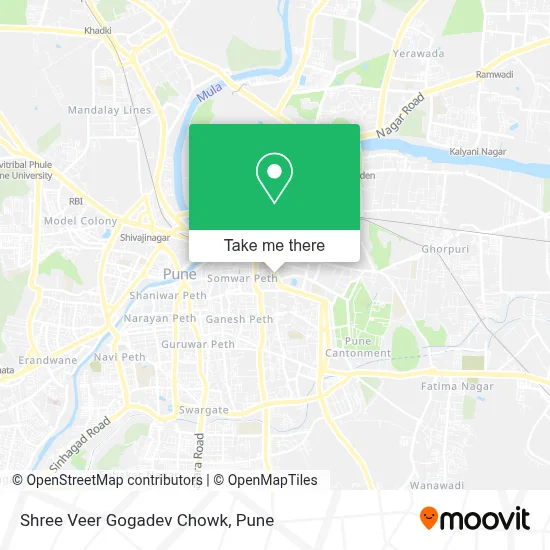 Shree Veer Gogadev Chowk map