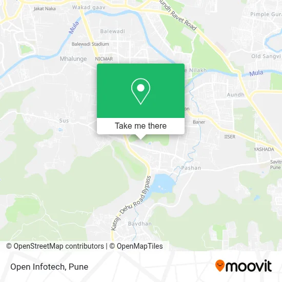 Open Infotech map