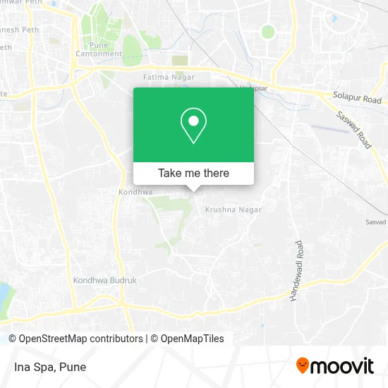 Ina Spa map