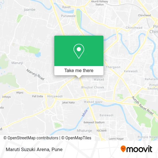Maruti Suzuki Arena map