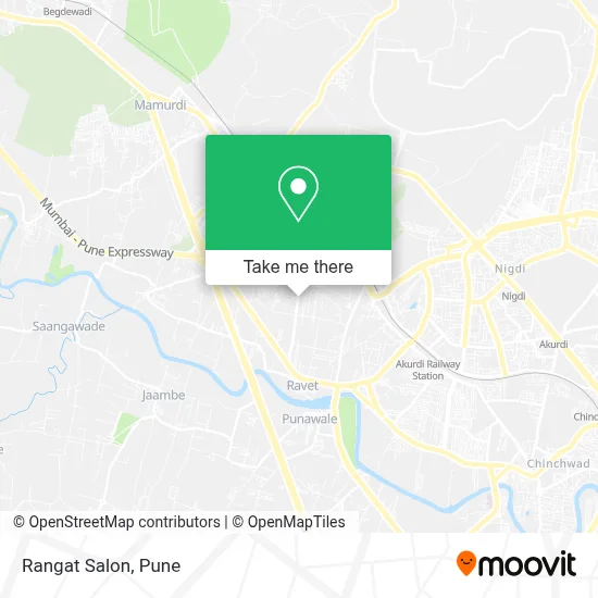 Rangat Salon map