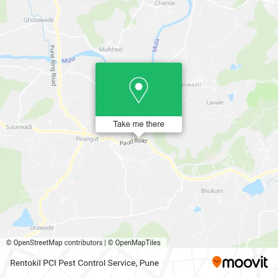 Rentokil Pci Pest Control Service map