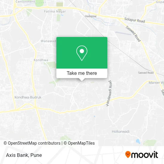 Axis Bank map