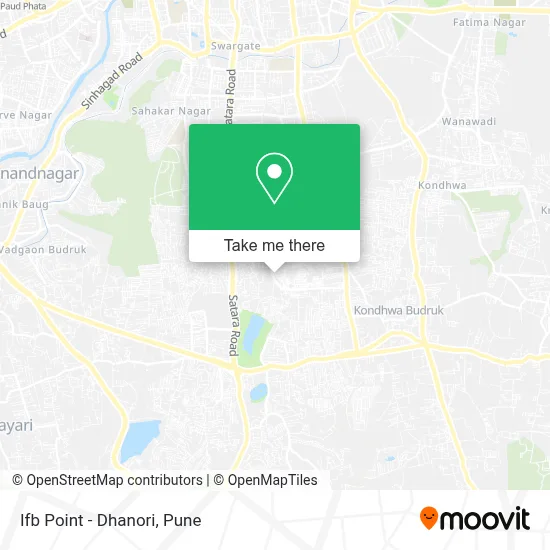 Ifb Point - Dhanori map