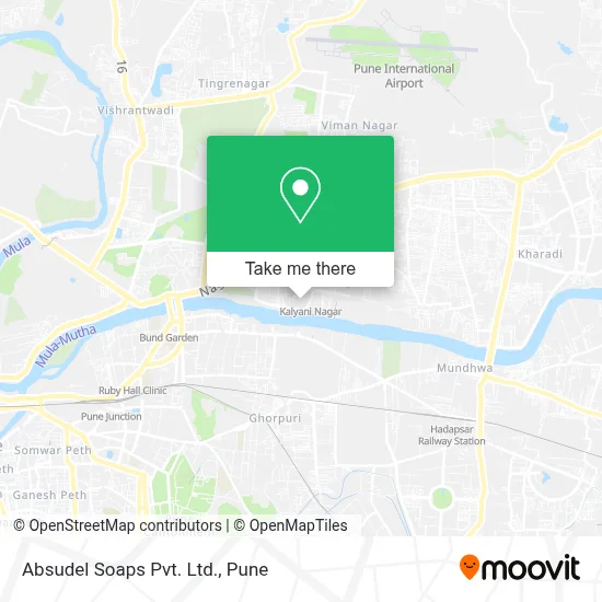 Absudel Soaps Pvt. Ltd. map