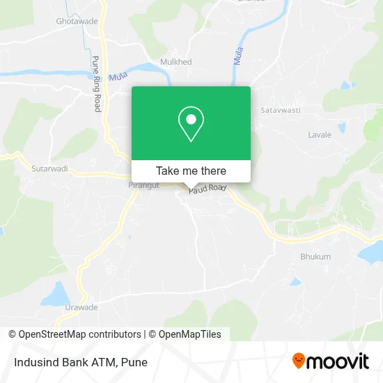 Indusind Bank Atm map