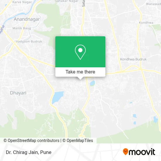 Dr. Chirag Jain map