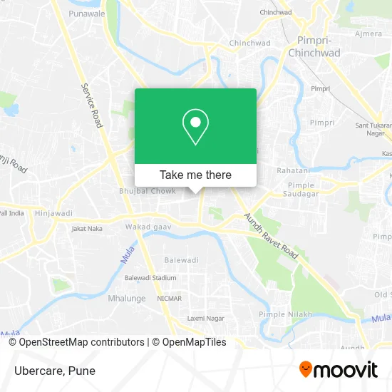 Ubercare map