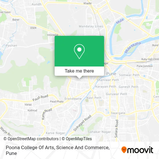Poona College Of Arts, Science And Commerce map