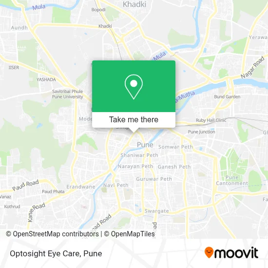 Optosight Eye Care map