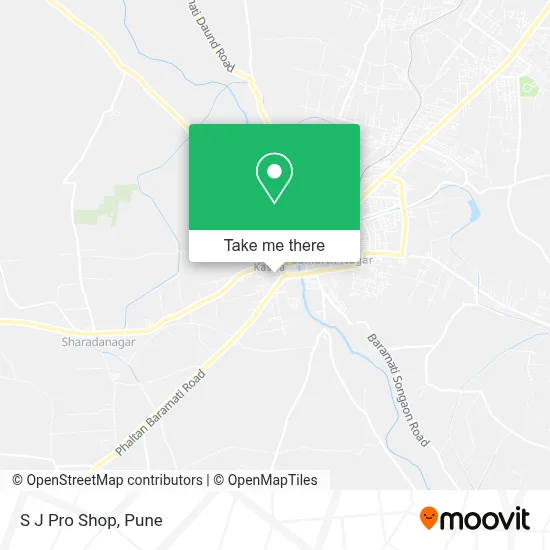 S J Pro Shop map