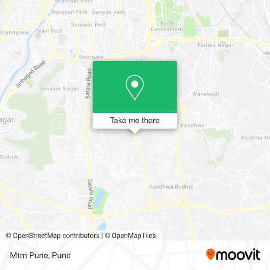 Mtm Pune map