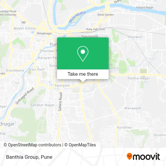 Banthia Group map