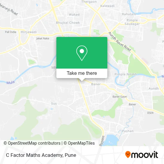 C Factor Maths Academy map