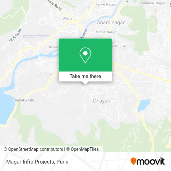Magar Infra Projects map