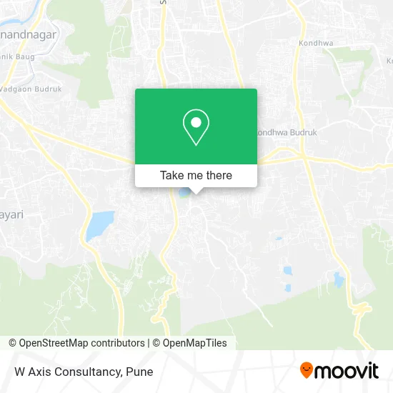 W Axis Consultancy map