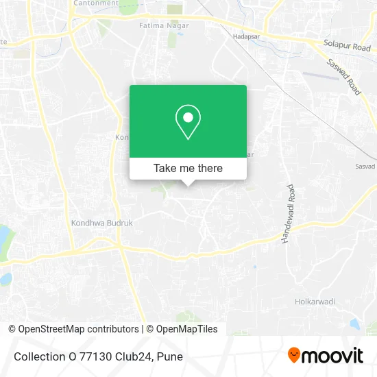 Collection O 77130 Club24 map