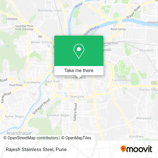 Rajesh Stainless Steel map