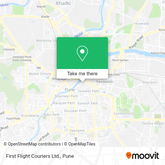 First Flight Couriers Ltd. map