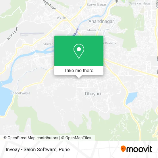 Invoay - Salon Software map