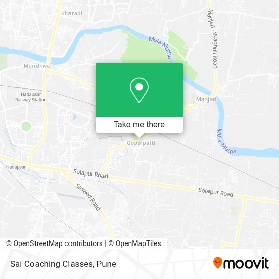 Sai Coaching Classes map