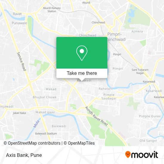 Axis Bank map