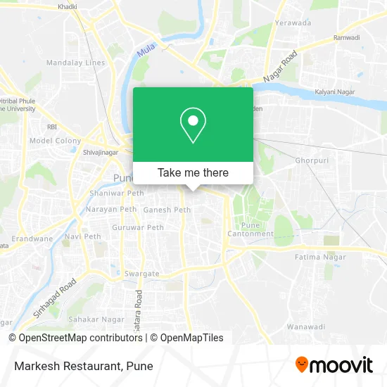 Markesh Restaurant map