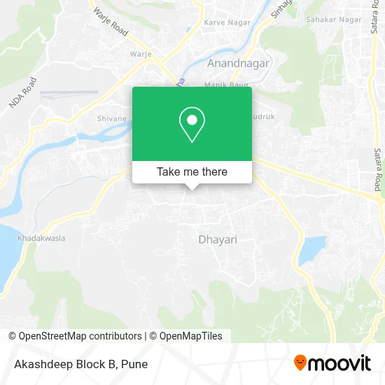 Akashdeep Block B map
