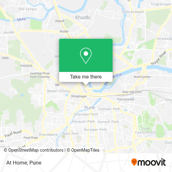 At Home map