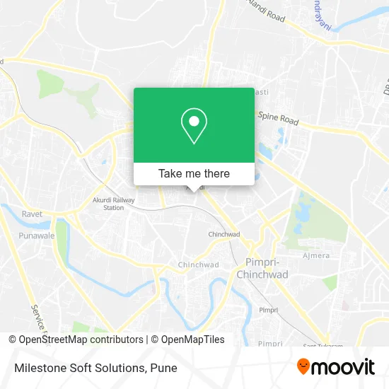 Milestone Soft Solutions map