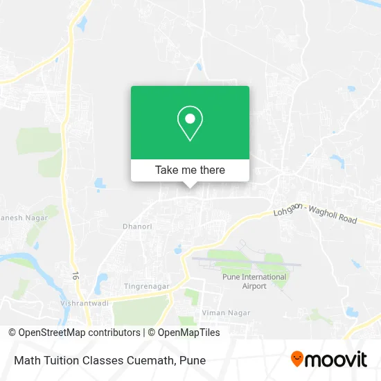 Math Tuition Classes Cuemath map