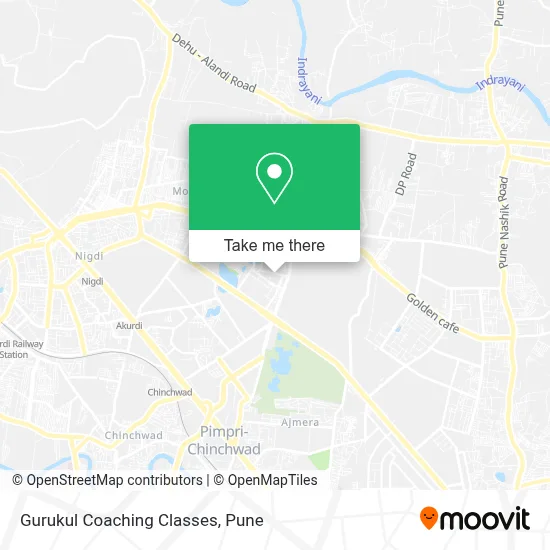 Gurukul Coaching Classes map