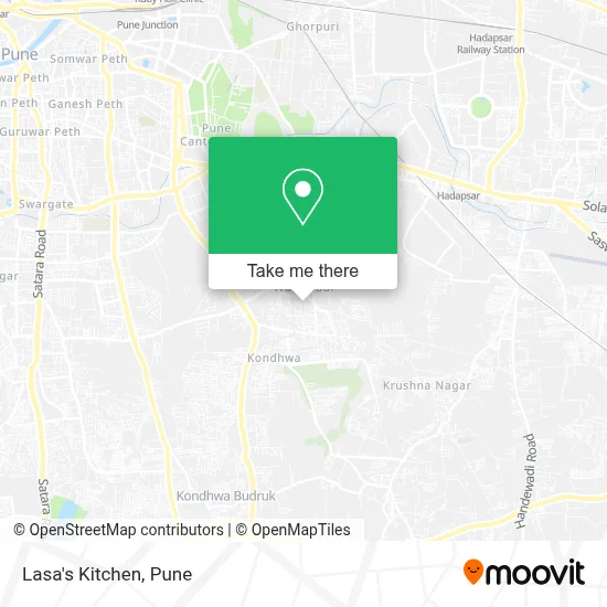 Lasa's Kitchen map