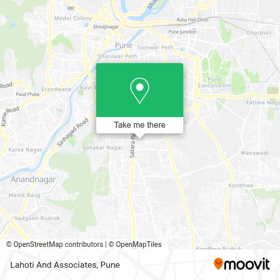 Lahoti And Associates map